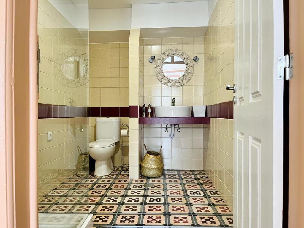 Casa Rosa Com Ac Daire Coimbra Dış mekan fotoğraf