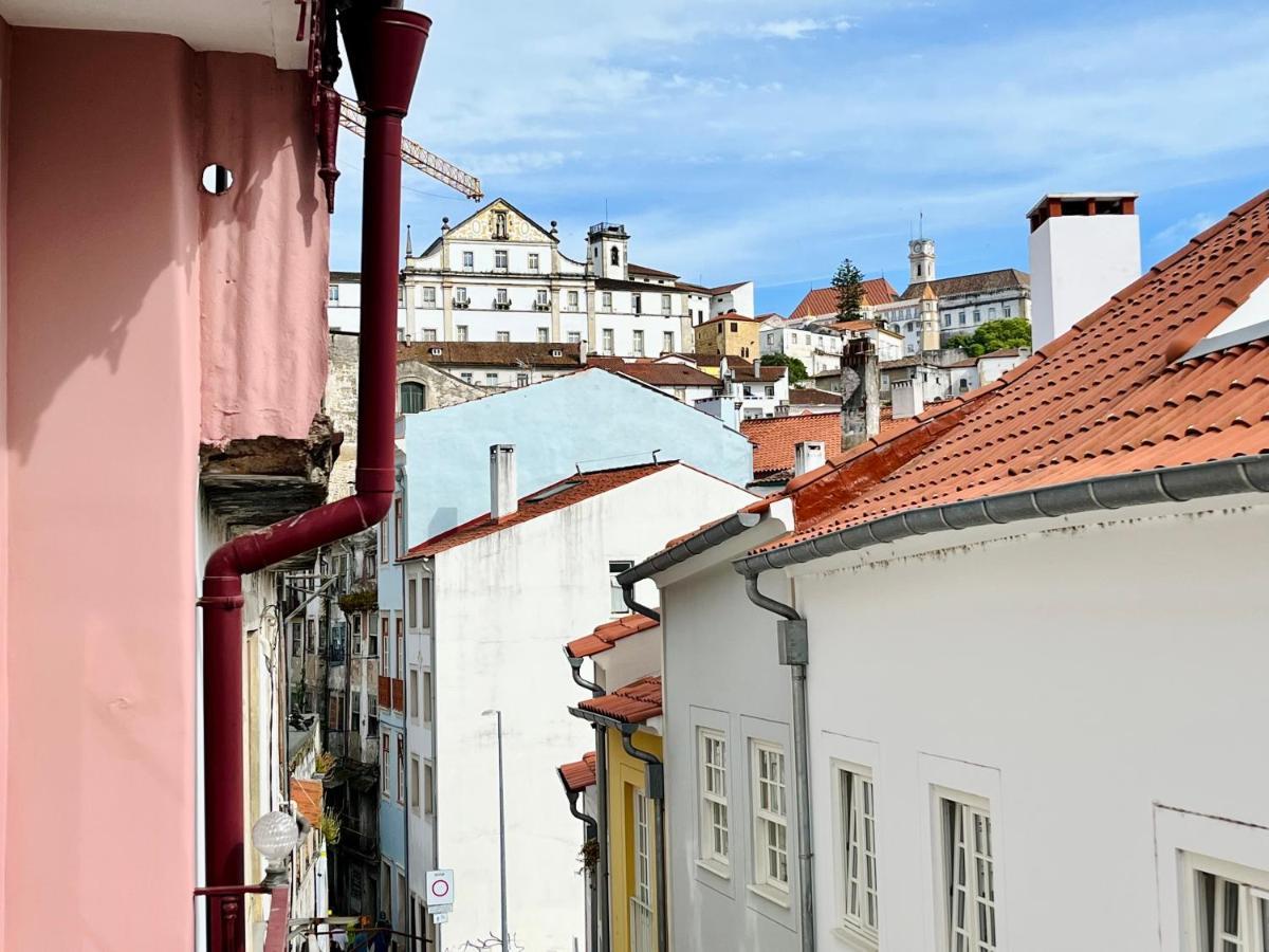Casa Rosa Com Ac Daire Coimbra Dış mekan fotoğraf
